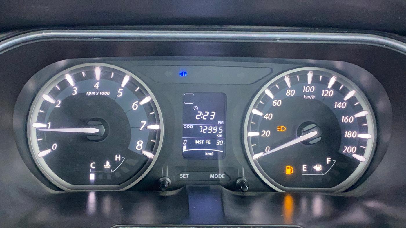 2016 Tata Zest XT PETROL, Petrol, Manual, 72,995 km, Odometer Image