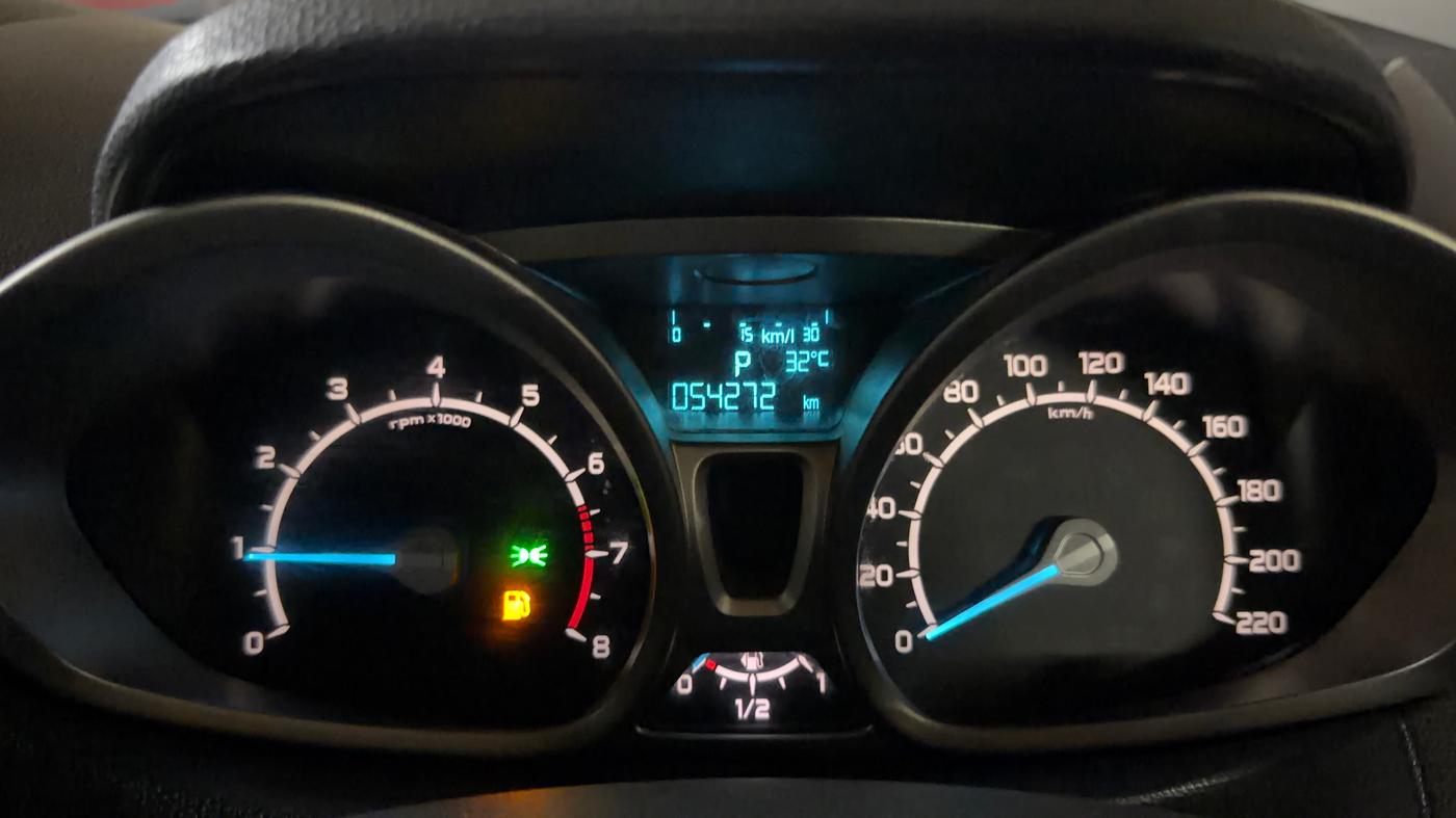 2017 Ford Ecosport TITANIUM 1.5L PETROL AT, Petrol, Automatic, 54,261 km, Odometer Image
