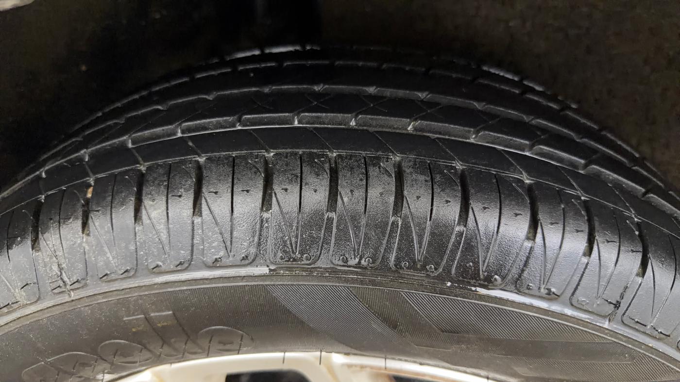2017 Ford Ecosport TITANIUM 1.5L PETROL AT, Petrol, Automatic, 54,261 km, Right Rear Tyre Tread