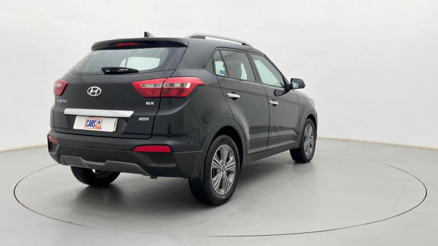 2017 Hyundai Creta SX (O) 1.6 DIESEL, Diesel, Manual, 97,161 km, Right Back Diagonal