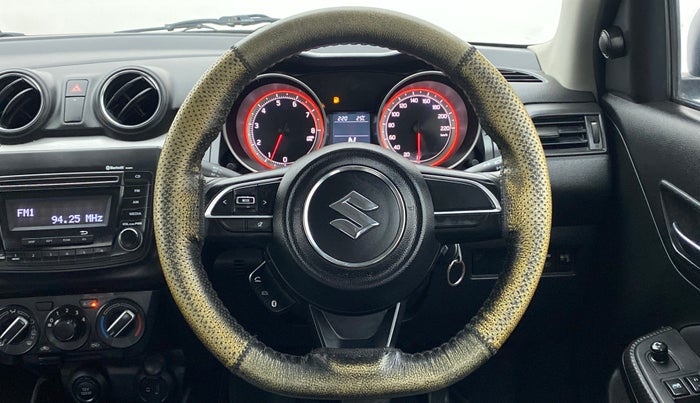 2019 Maruti Swift VXI AMT, Petrol, Automatic, 54,842 km, Steering Wheel Close Up