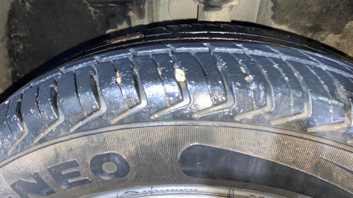 2019 Renault Kwid RXL, Petrol, Manual, 13,121 km, Left Front Tyre Tread