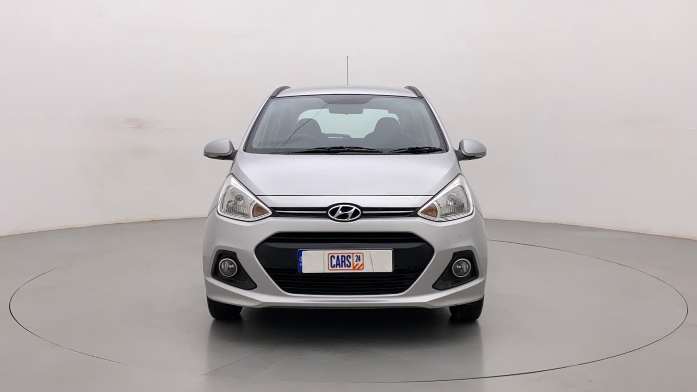 2016 Hyundai Grand i10 ASTA (O) 1.2 KAPPA VTVT, Petrol, Manual, 42,753 km, Front