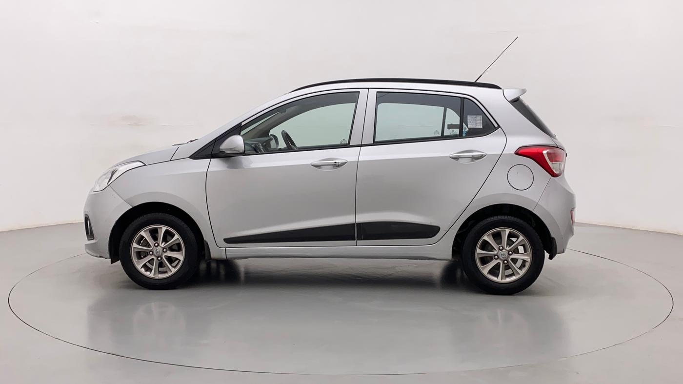 2016 Hyundai Grand i10 ASTA (O) 1.2 KAPPA VTVT, Petrol, Manual, 42,753 km, Left Side