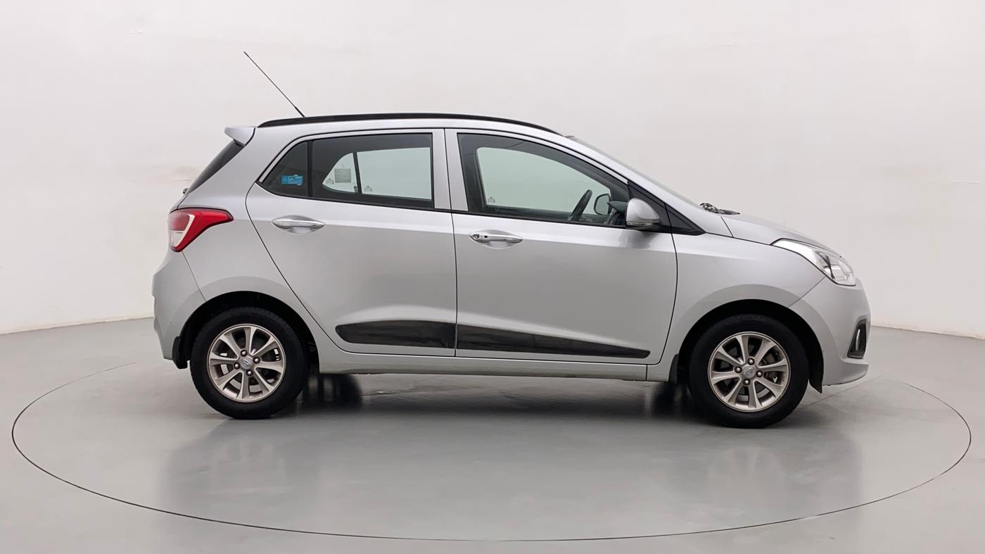2016 Hyundai Grand i10 ASTA (O) 1.2 KAPPA VTVT, Petrol, Manual, 42,753 km, Right Side View