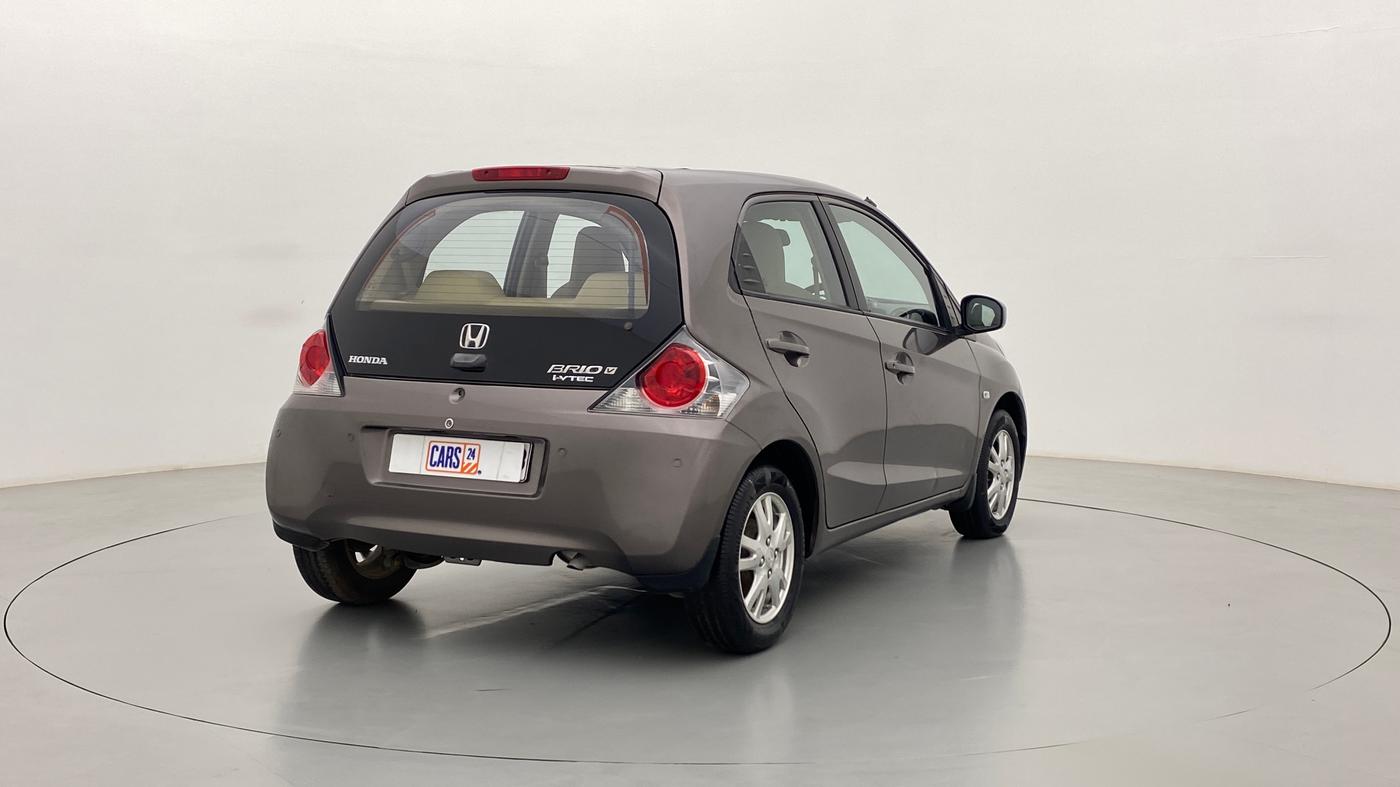 2013 Honda Brio 1.2 V MT I VTEC, Petrol, Manual, 57,650 km, Right Back Diagonal