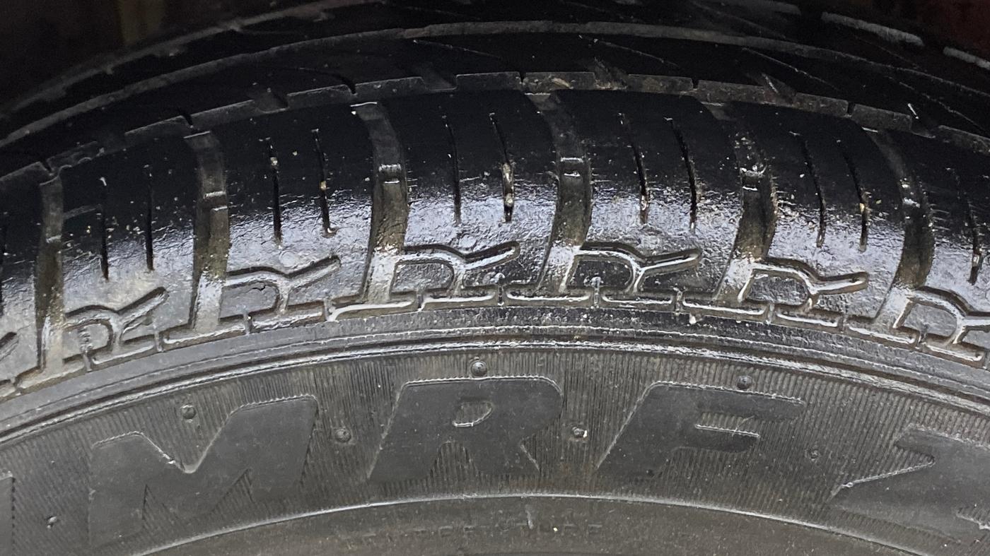 2015 Tata Nano TWIST XTA, Petrol, Automatic, 58,203 km, Right Rear Tyre Tread