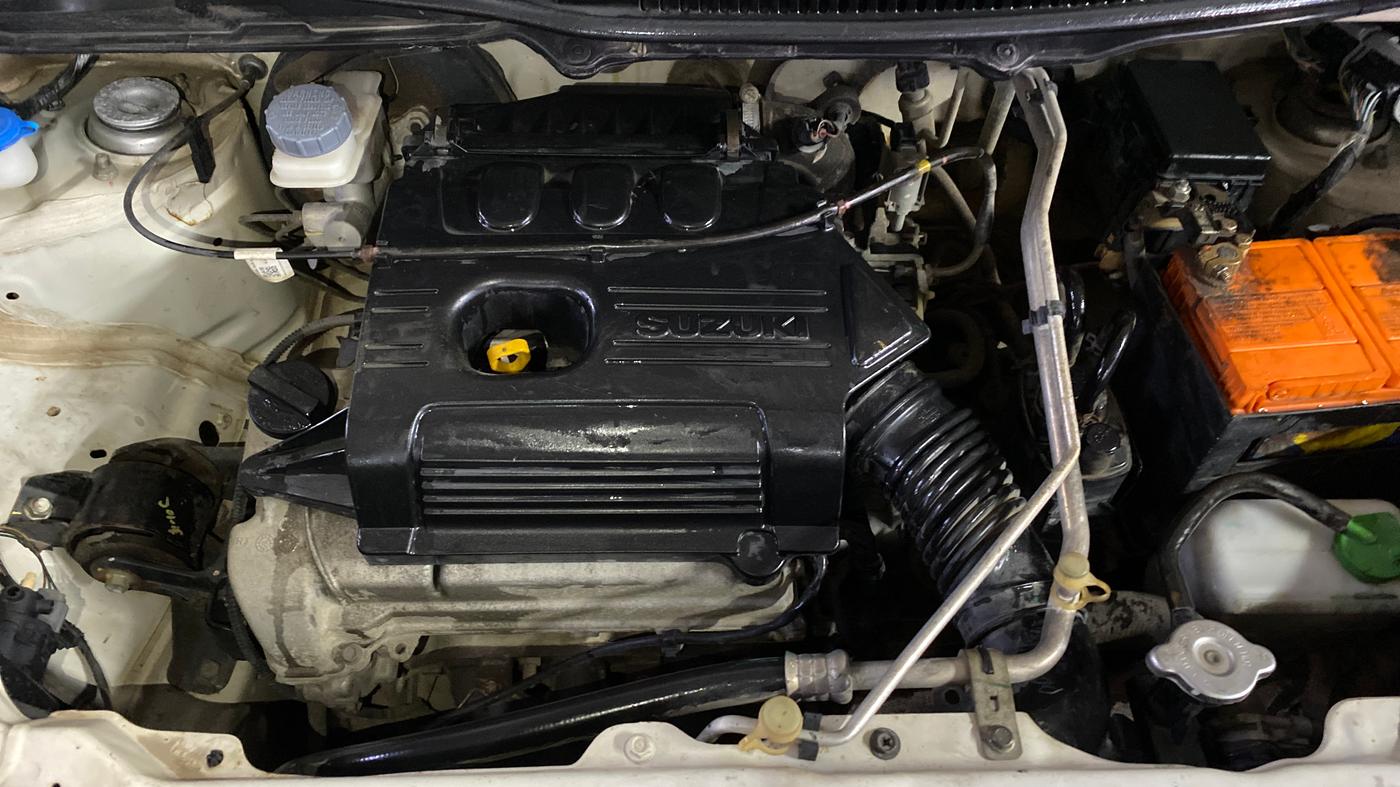 2018 Maruti Wagon R 1.0 LXI, Petrol, Manual, 58,764 km, Engine View