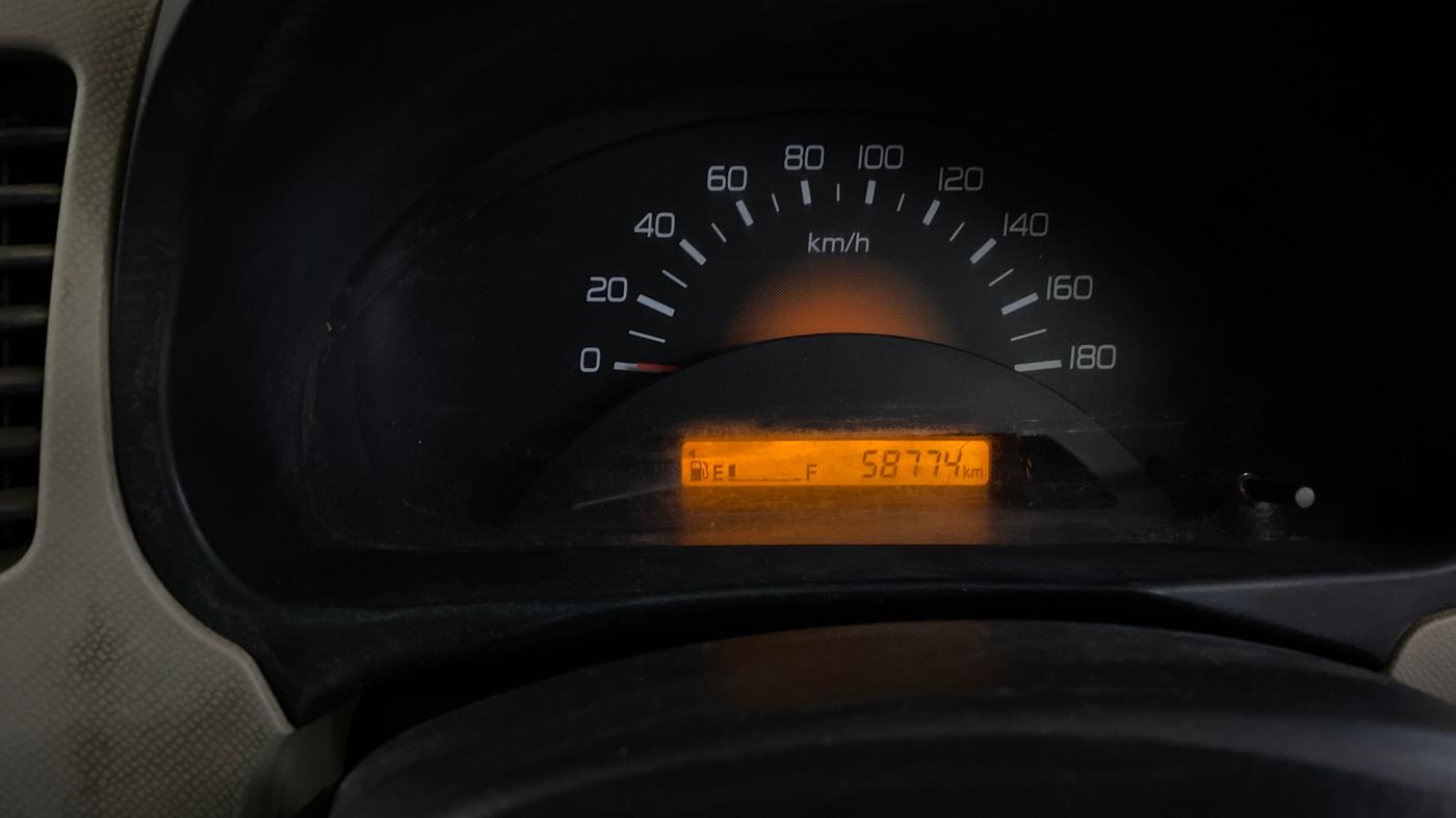 2018 Maruti Wagon R 1.0 LXI, Petrol, Manual, 58,764 km, Odometer Image