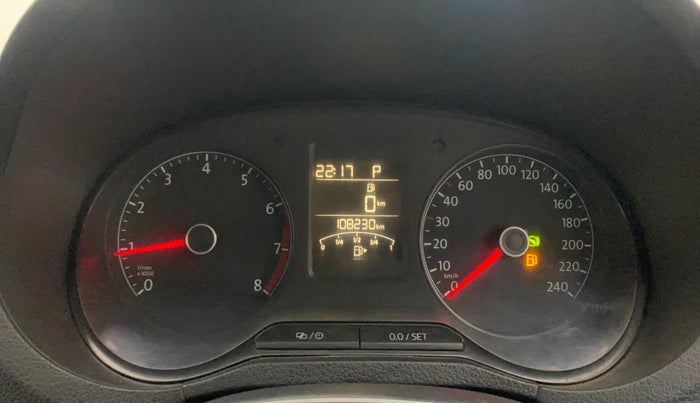 2015 Volkswagen Polo GT TSI AT, Petrol, Automatic, 1,08,230 km, Odometer Image
