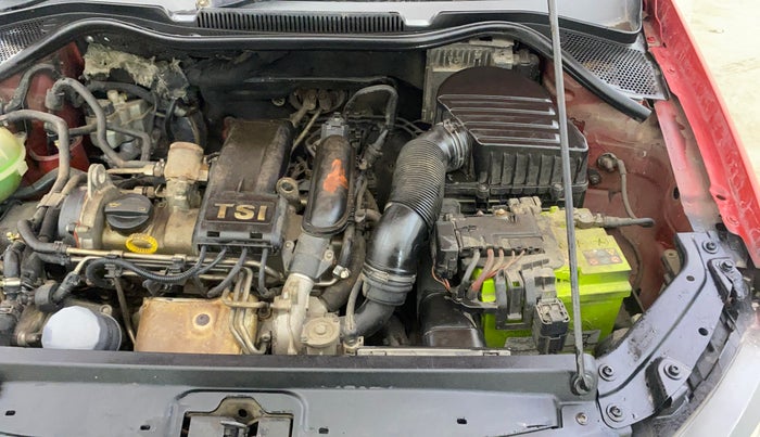2015 Volkswagen Polo GT TSI AT, Petrol, Automatic, 1,08,230 km, Engine View - Left