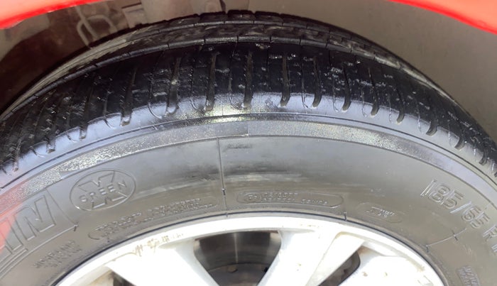 2015 Volkswagen Polo GT TSI AT, Petrol, Automatic, 1,08,230 km, Right Front Tyre Tread