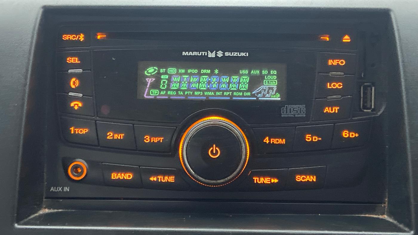 2012 Maruti Wagon R 1.0 LXI, Petrol, Manual, 65,761 km, Infotainment System