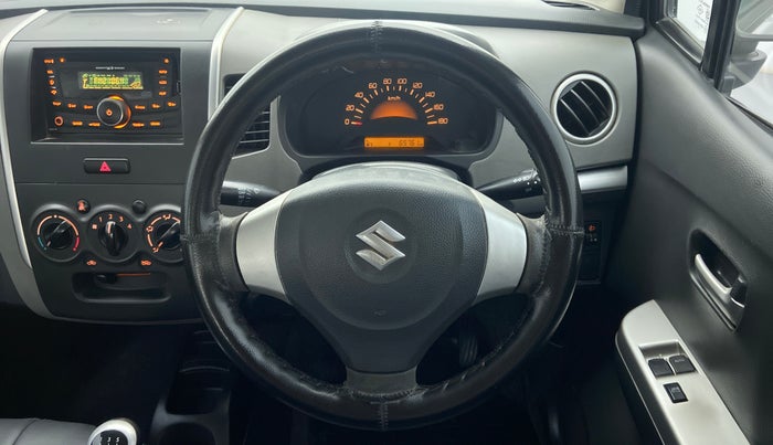 2012 Maruti Wagon R 1.0 LXI, Petrol, Manual, 65,761 km, Steering Wheel Close Up