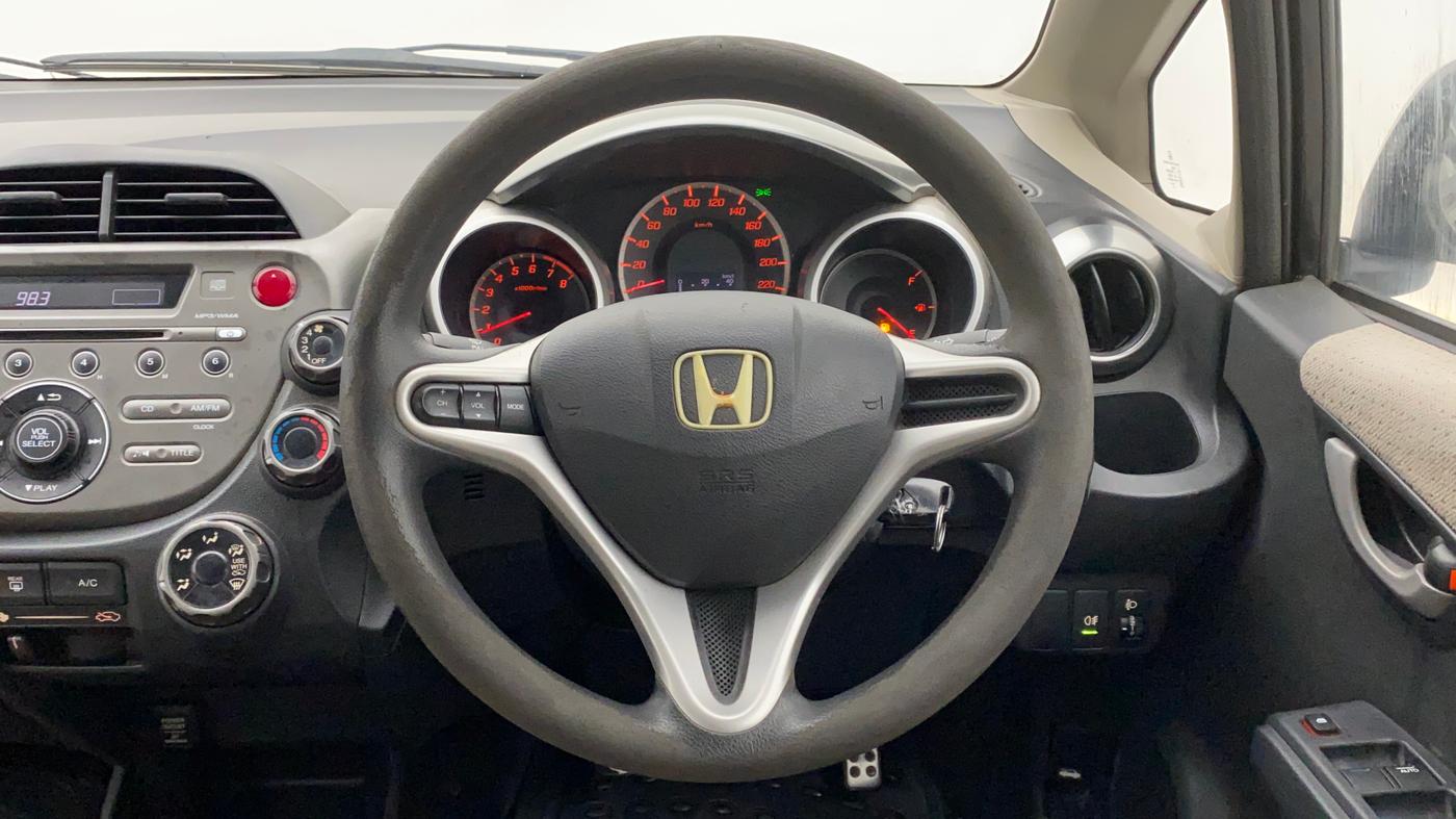 2010 Honda Jazz 1.2L I-VTEC BASE, Petrol, Manual, 85,697 km, Steering Wheel Close Up