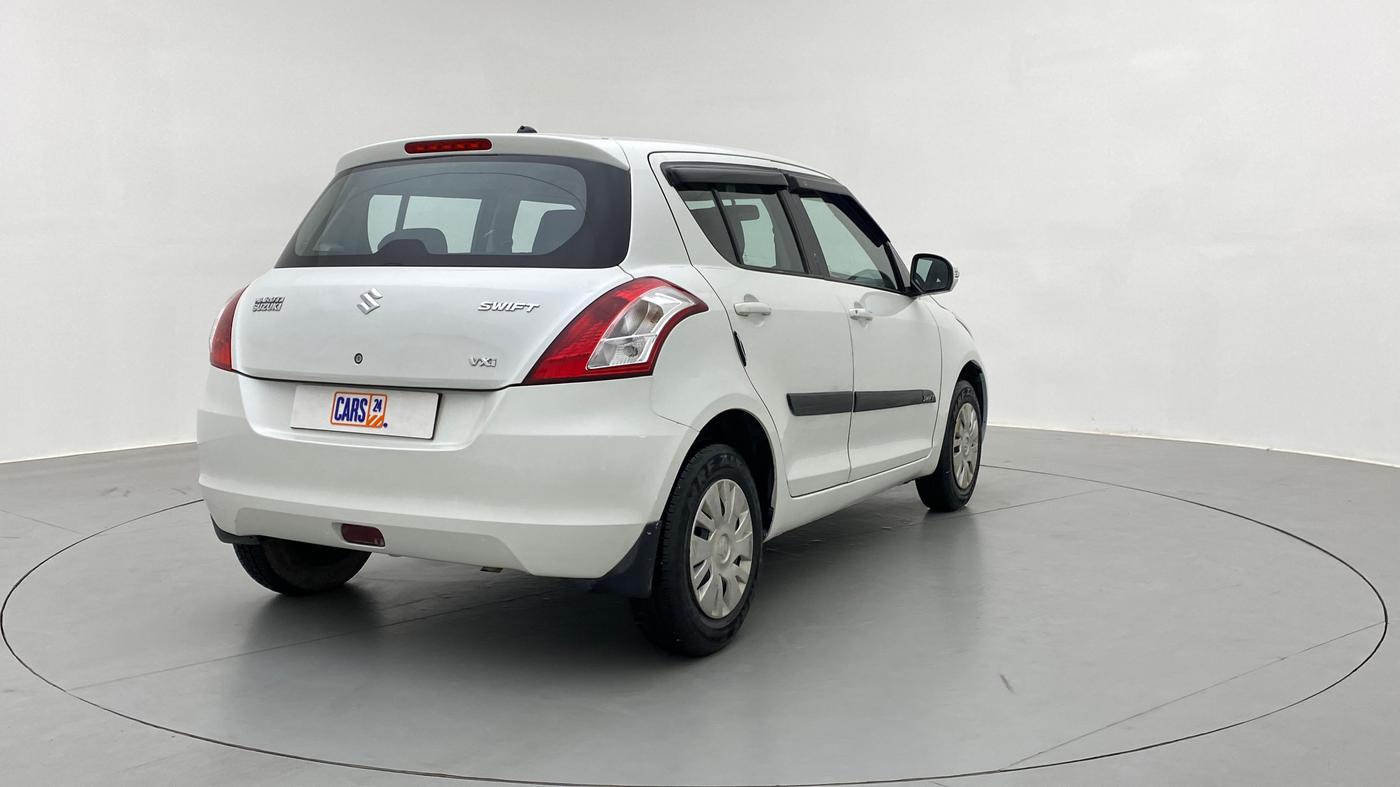 2013 Maruti Swift VXI D, Petrol, Manual, 76,272 km, Right Back Diagonal