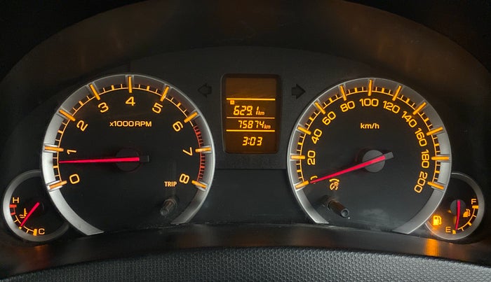 2013 Maruti Swift VXI D, Petrol, Manual, 76,272 km, Odometer Image