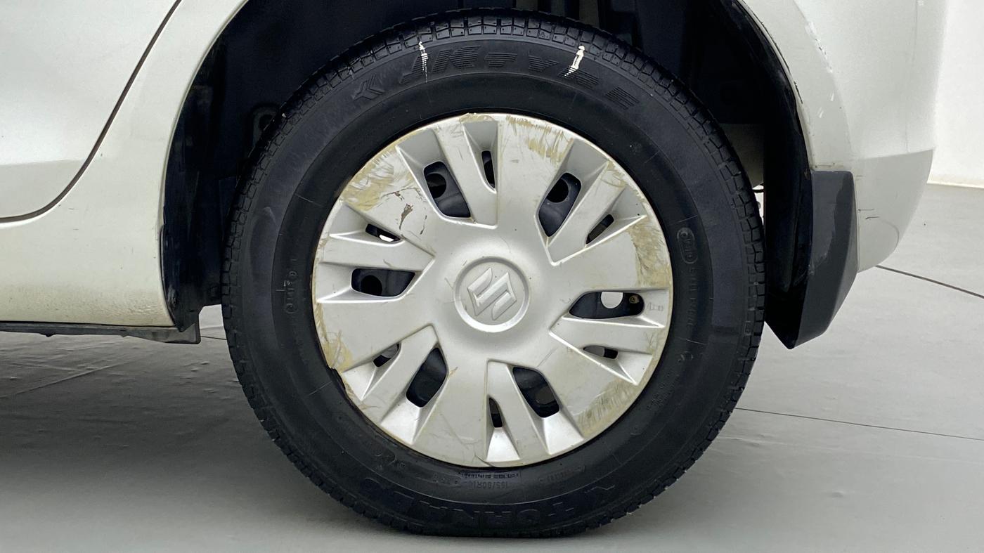 2013 Maruti Swift VXI D, Petrol, Manual, 76,272 km, Left Rear Wheel