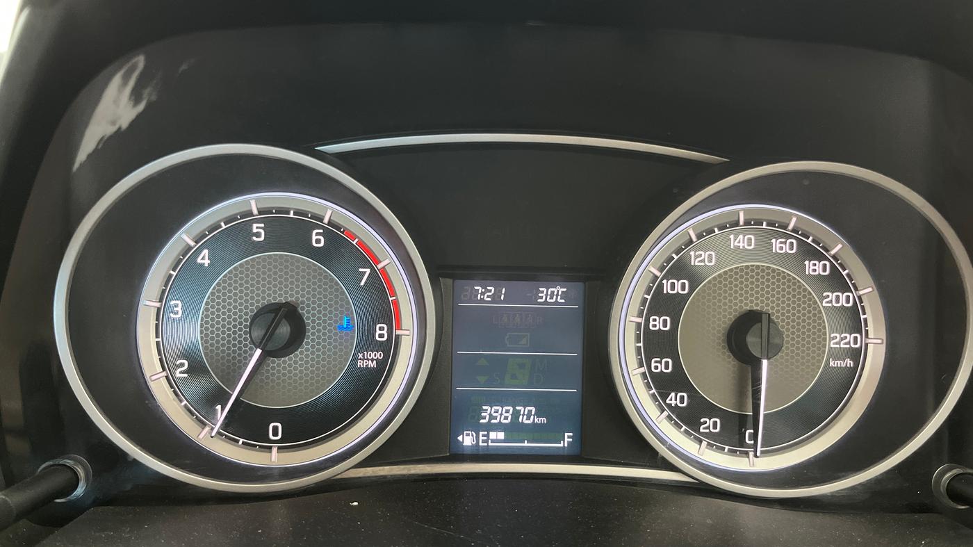 2018 Maruti Dzire ZXI, Petrol, Manual, 39,870 km, Odometer Image