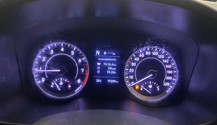 2020 Hyundai VENUE SX 1.0 (O) TURBO IMT, Petrol, Manual, 79,259 km, Odometer Image