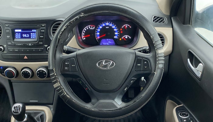 2016 Hyundai Xcent S 1.2, Petrol, Manual, 70,978 km, Steering Wheel Close Up