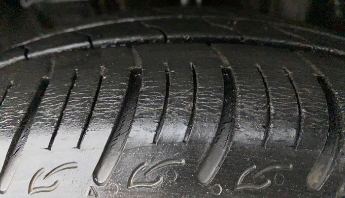 2018 Tata Tiago XZA PETROL, Petrol, Automatic, 42,931 km, Left Front Tyre Tread