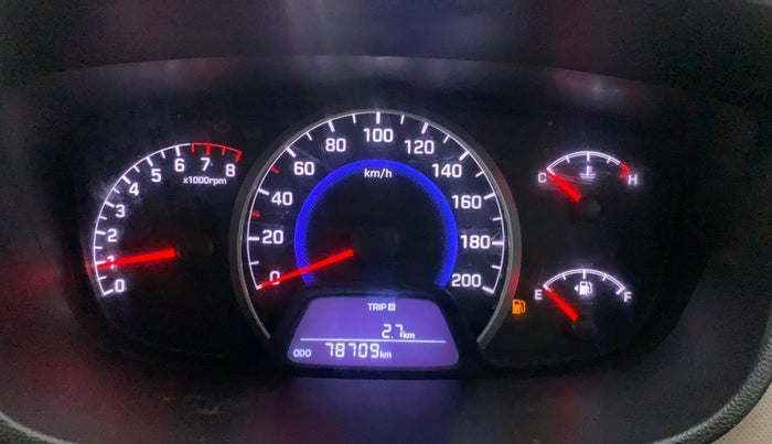 2016 Hyundai Grand i10 SPORTZ 1.2 KAPPA VTVT, Petrol, Manual, 78,709 km, Odometer Image