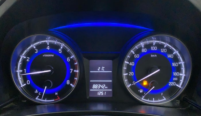 2015 Maruti Baleno DELTA PETROL 1.2, Petrol, Manual, 88,342 km, Odometer Image
