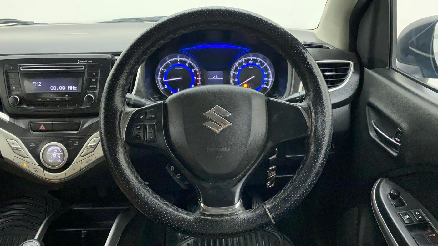 2015 Maruti Baleno DELTA PETROL 1.2, Petrol, Manual, 88,342 km, Steering Wheel Close Up