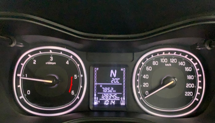 2019 Maruti Vitara Brezza ZDI AMT, Diesel, Automatic, 1,28,345 km, Odometer Image