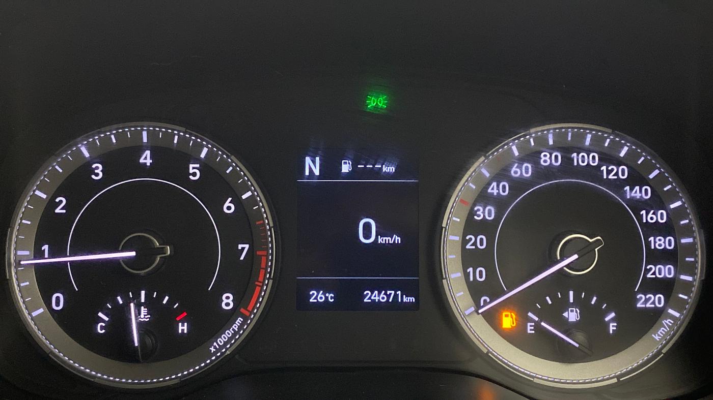 2020 Hyundai VENUE SX 1.0 GDI IMT, Petrol, Manual, 24,854 km, Odometer Image