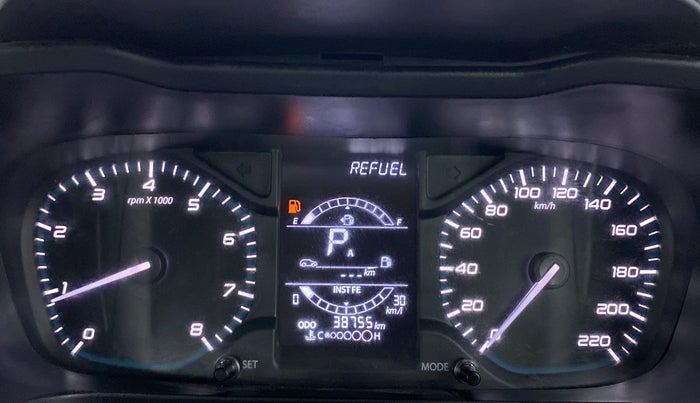 2022 Tata ALTROZ XTA, Petrol, Automatic, 38,754 km, Odometer Image