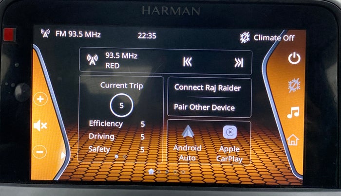 2022 Tata ALTROZ XTA, Petrol, Automatic, 38,754 km, Touchscreen Infotainment System