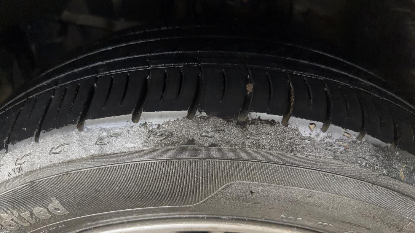 2021 Honda City 1.5L I-VTEC V CVT 5TH GEN, Petrol, Automatic, 84,723 km, Left Front Tyre Tread