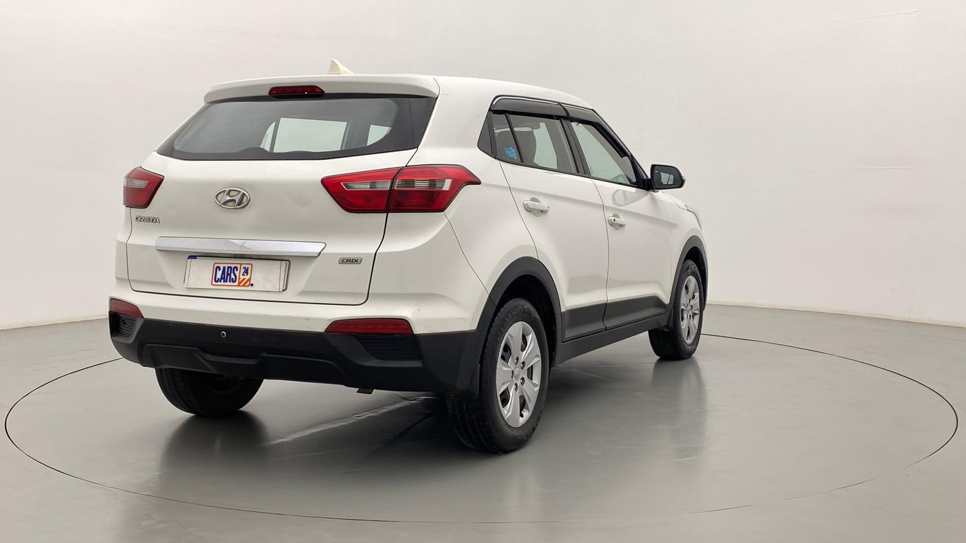 2018 Hyundai Creta 1.4 E PLUS CRDI, Diesel, Manual, 72,655 km, Right Back Diagonal
