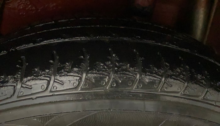 2017 Maruti Celerio ZXI AMT (O), Petrol, Automatic, 50,078 km, Left Rear Tyre Tread