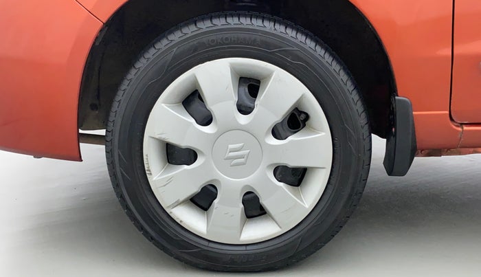 2013 Maruti Alto K10 VXI, Petrol, Manual, 40,222 km, Left Front Wheel