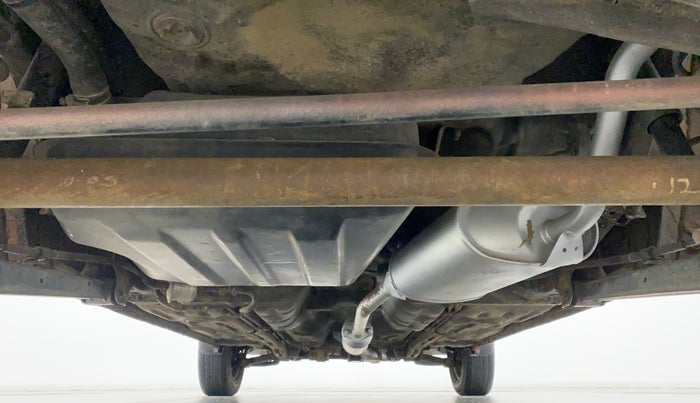 2013 Maruti Alto K10 VXI, Petrol, Manual, 40,222 km, Rear Underbody