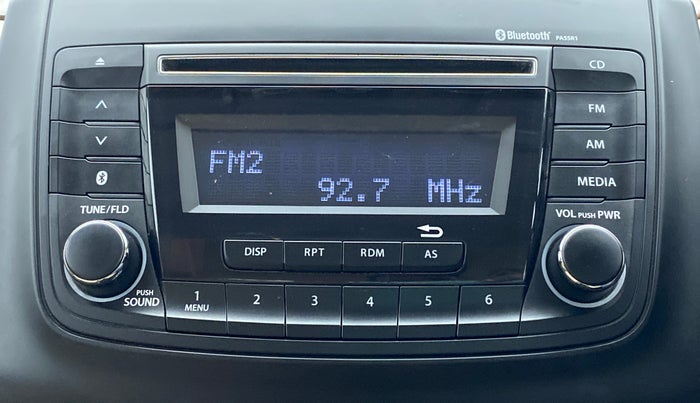 2019 Maruti Dzire VXI, Petrol, Manual, 1,857 km, Infotainment System
