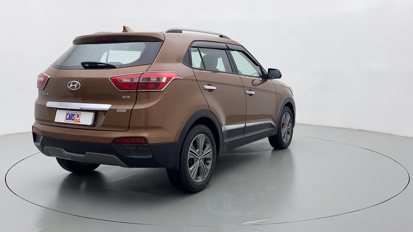 2018 Hyundai Creta 1.6 SX PLUS AUTO PETROL, Petrol, Automatic, 94,177 km, Right Back Diagonal