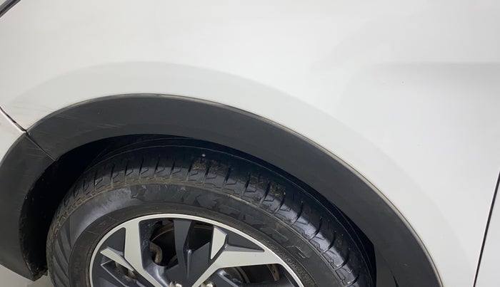 2020 Hyundai Creta SX 1.6 DIESEL, Diesel, Manual, 1,05,334 km, Left fender - Slightly dented