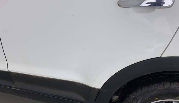 2020 Hyundai Creta SX 1.6 DIESEL, Diesel, Manual, 1,05,334 km, Rear left door - Slightly dented