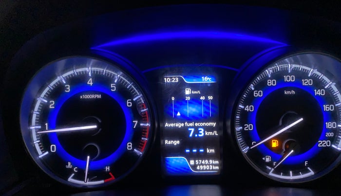2019 Maruti Baleno ZETA PETROL 1.2, Petrol, Manual, 49,894 km, Odometer Image