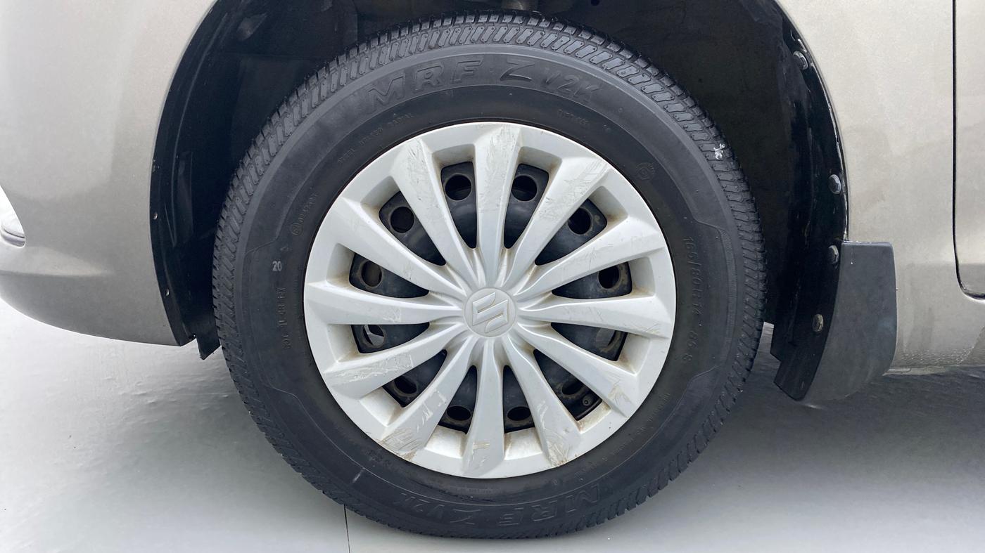 2015 Maruti Swift Dzire VXI 1.2 BS IV, Petrol, Manual, 42,385 km, Left Front Wheel