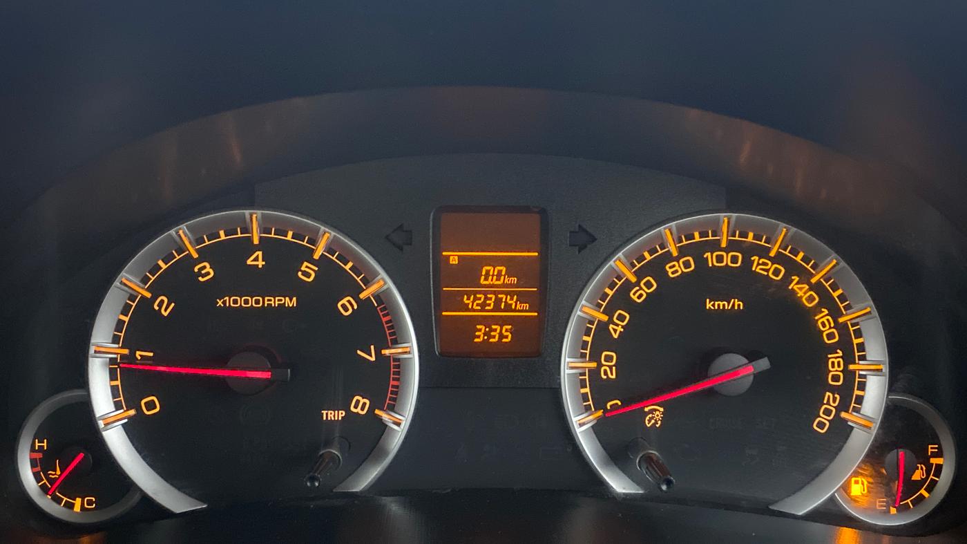 2015 Maruti Swift Dzire VXI 1.2 BS IV, Petrol, Manual, 42,385 km, Odometer Image