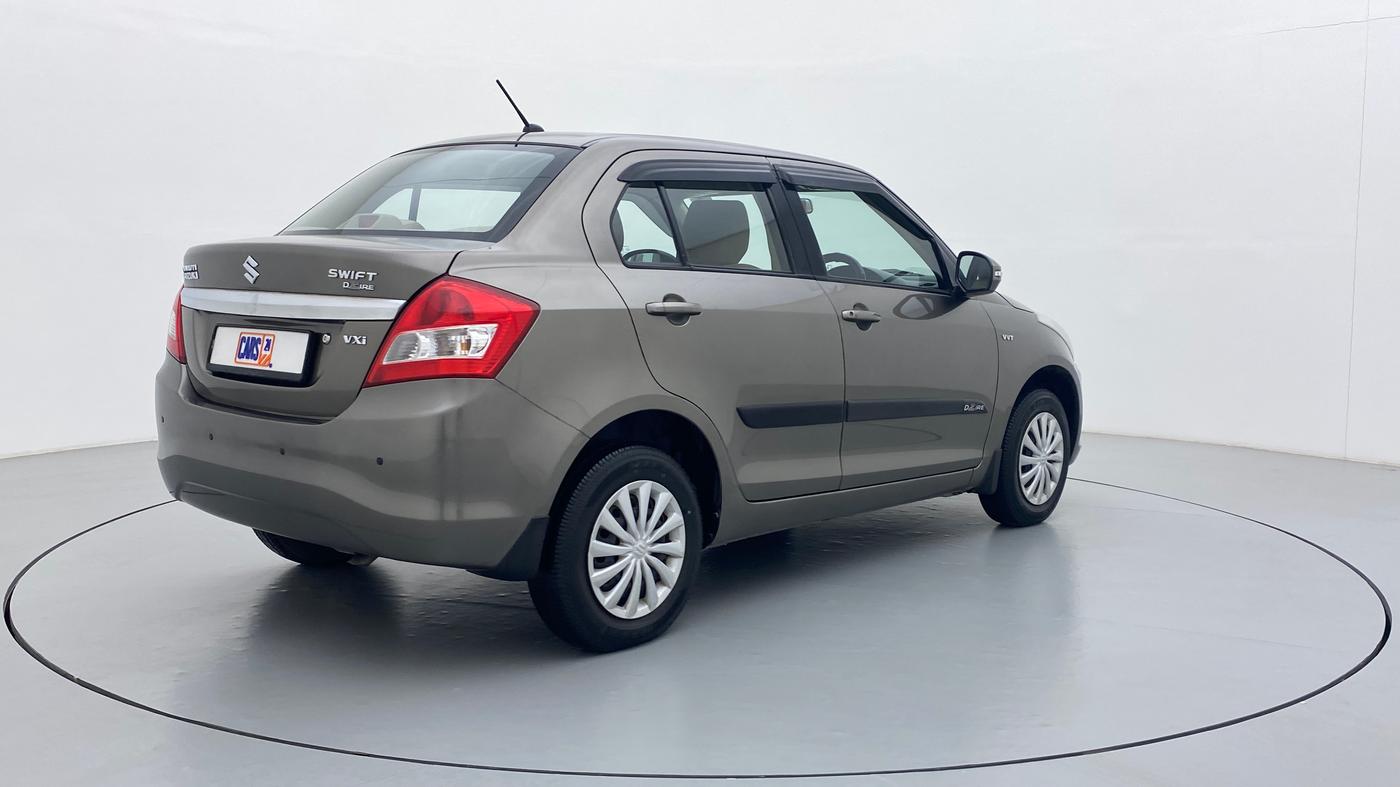 2015 Maruti Swift Dzire VXI 1.2 BS IV, Petrol, Manual, 42,385 km, Right Back Diagonal