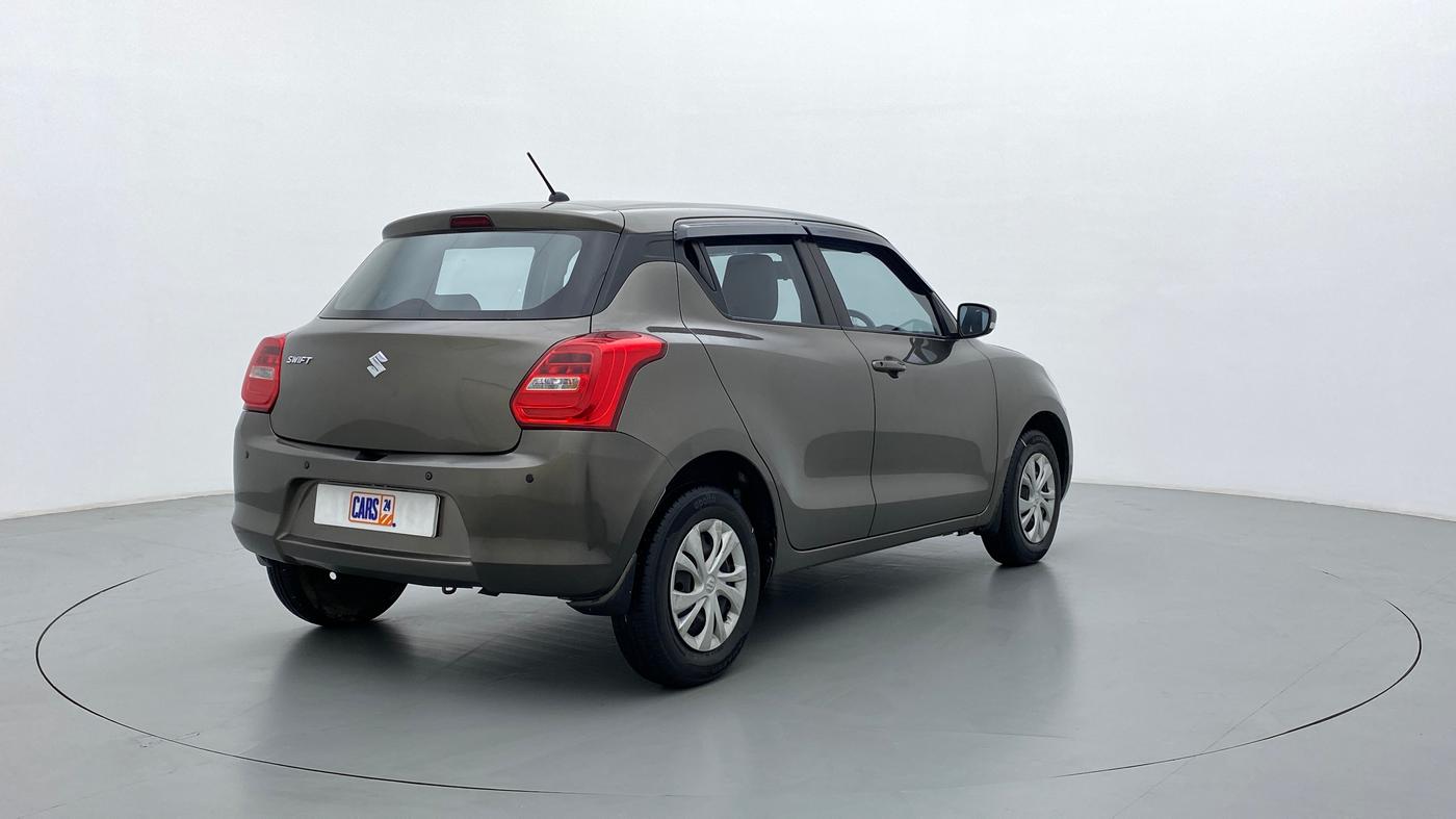 2018 Maruti Swift VXI D, Petrol, Manual, 21,679 km, Right Back Diagonal