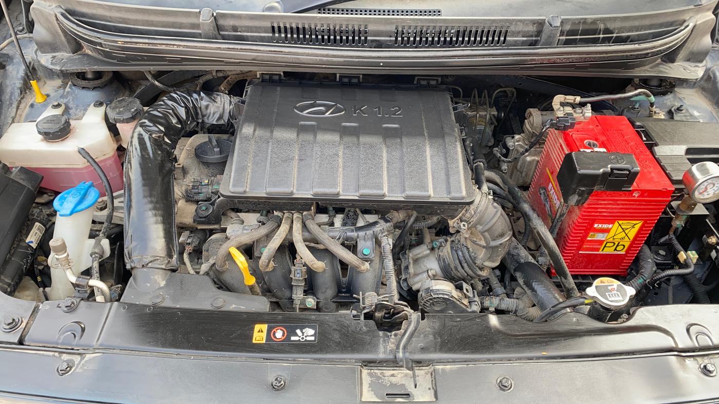 2022 Hyundai GRAND I10 NIOS SPORTZ 1.2 KAPPA VTVT CNG, CNG, Manual, 69,032 km, Engine View