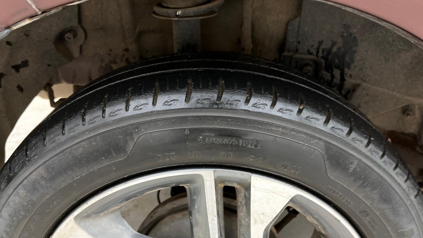 2023 Tata TIGOR XZA PLUS PETROL, Petrol, Automatic, 21,284 km, Right Rear Tyre Tread