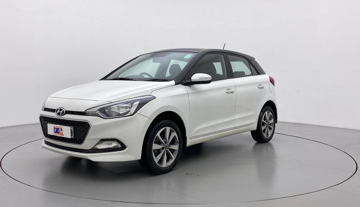2017 Hyundai Elite i20 ASTA 1.2 DUAL TONE, Petrol, Manual, 37,696 km, Left Front Diagonal